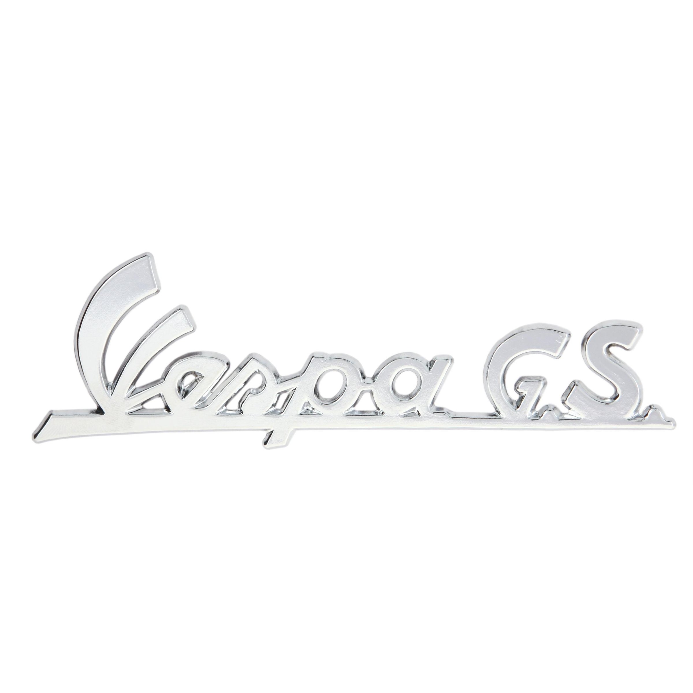 Image of Schriftzug "Vespa GS" Beinschild vorne für Vespa 150 GS (D) , deutsche Modelle für Vespa 150 GS (D) , deutsche Modelle