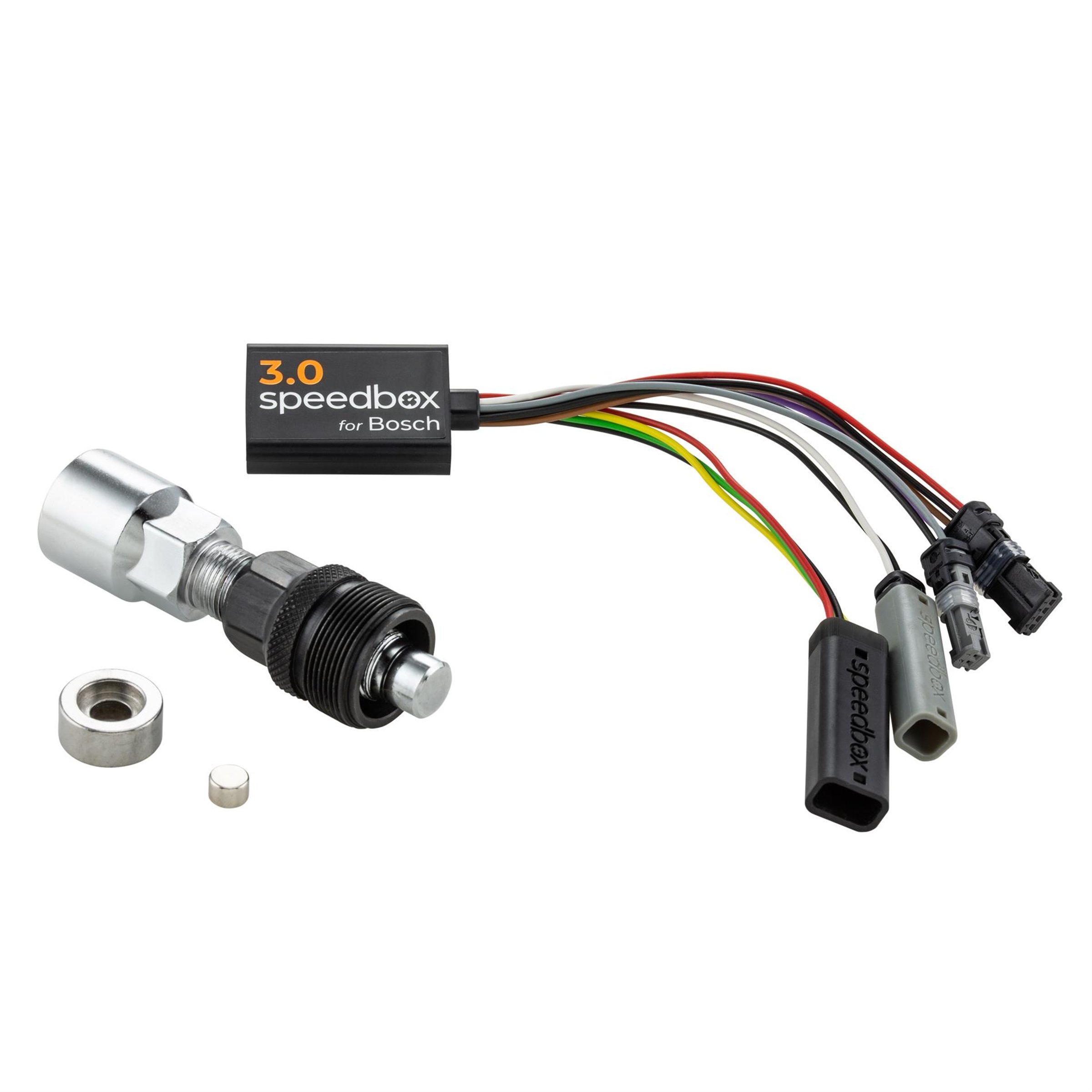 Image of Tuningmodul Set E-Bike SPEEDBOX 3.0 `20/`21 (Gen4) mit Kurbelabzieher für E-Bikes/Pedelecs mit Motor BOSCH Active/ Plus/ Cargo/ Performance/ CX, Gen2/Gen3/Gen4 für E-Bikes/Pedelecs mit Motor BOSCH Active/ Plus/ Cargo/ Performance/ CX, Gen2/Gen3/Gen4