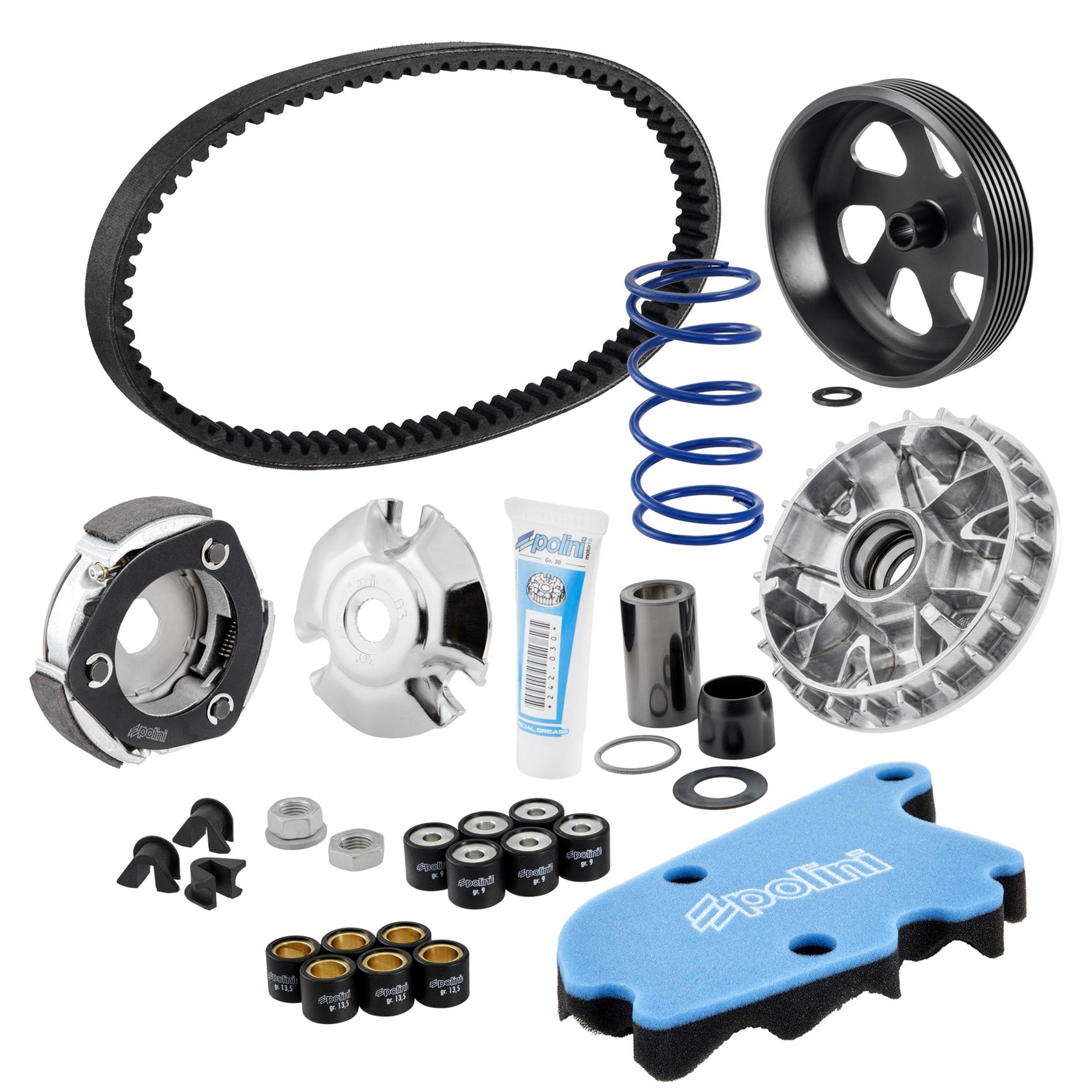 Image of Tuningkit Antrieb POLINI "Sport" für Vespa Primavera/Sprint/GTS 150ccm i.e. 3V 4T AC für Vespa Primavera/Sprint/GTS 150ccm i.e. 3V 4T AC