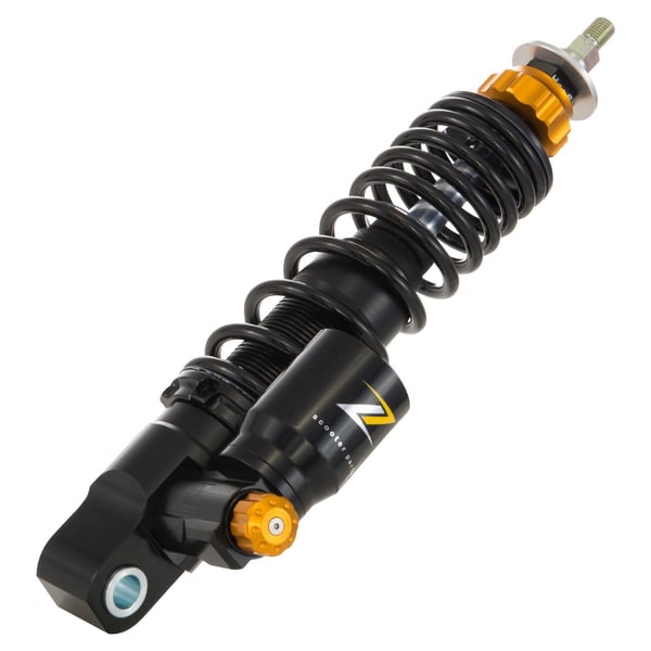 Image of Stoßdämpfer ZELIONI "Black Edition" vorne für Vespa Primavera/Sprint 50-150ccm 2T/4T AC