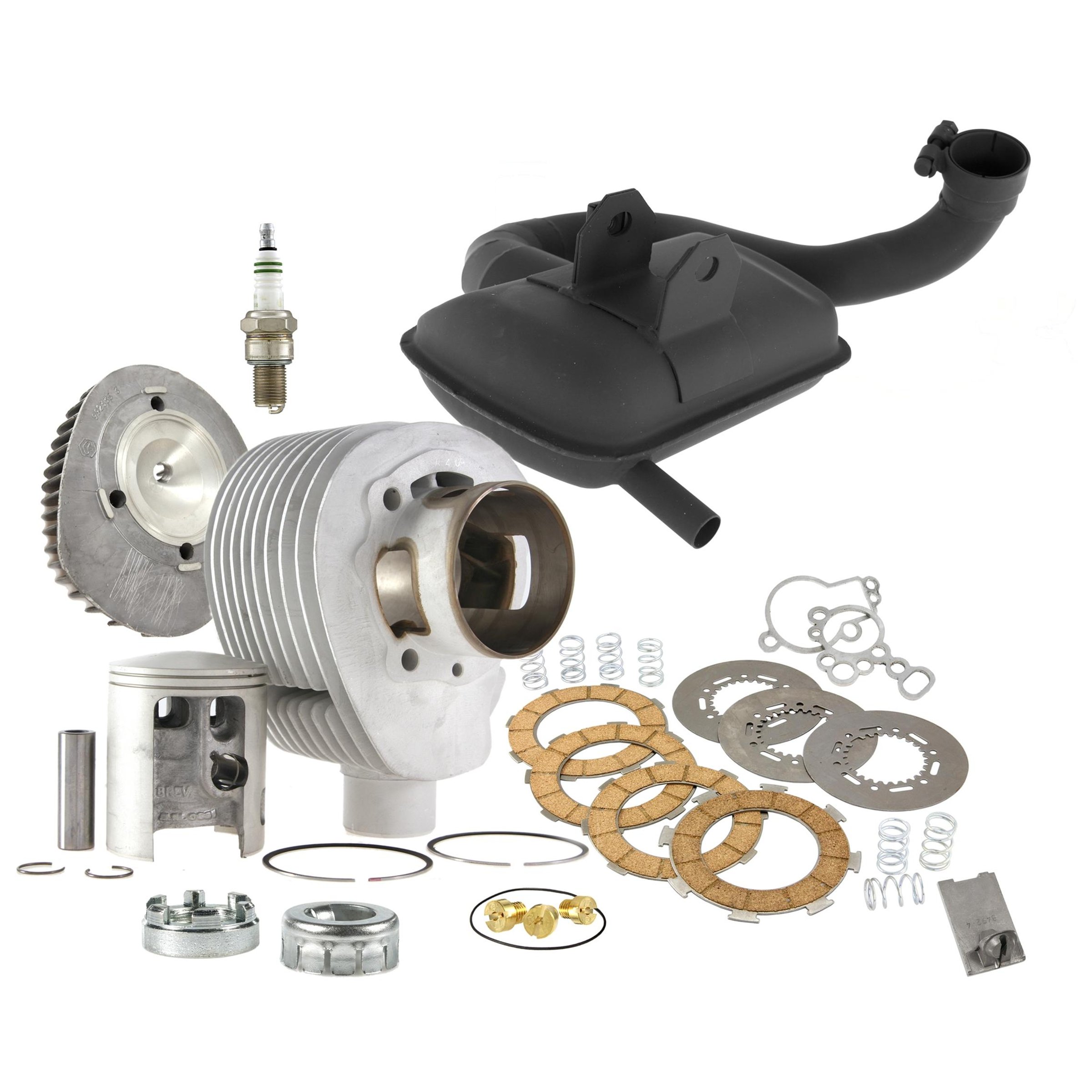 Image of Tuningkit MALOSSI Road 210 ccm für Vespa 200 Rally/P200E/PX200 E/Lusso ->'94 für Vespa 200 Rally/P200E/PX200 E/Lusso ->'94