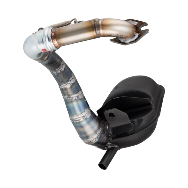 Image of Rennauspuff DEXTER Modern Box 28 W1R für Vespa PK50-125/S/XL/XL2
