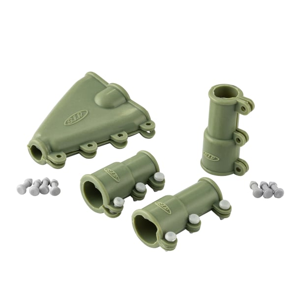 Image of Gummimanschetten Kit SIP, Schaltgriff für Vespa 125 V1-15/V30-33/VM/VN/VU/Hoffmann/ACMA/150 VL/VD/GS VS1