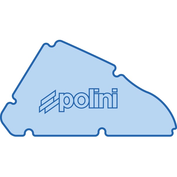 Image of Luftfiltereinsatz POLINI für GILERA/PIAGGIO Extreme/NRG MC2 LC/Runner/Stalker