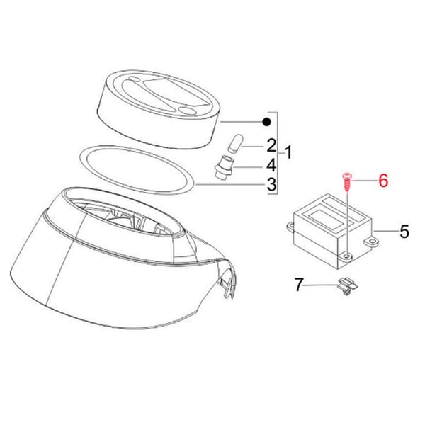 Image of Blechschraube Tachometer 3,6x12 mm, PIAGGIO für Vespa GTV/GT 60/GT L 125-300ccm