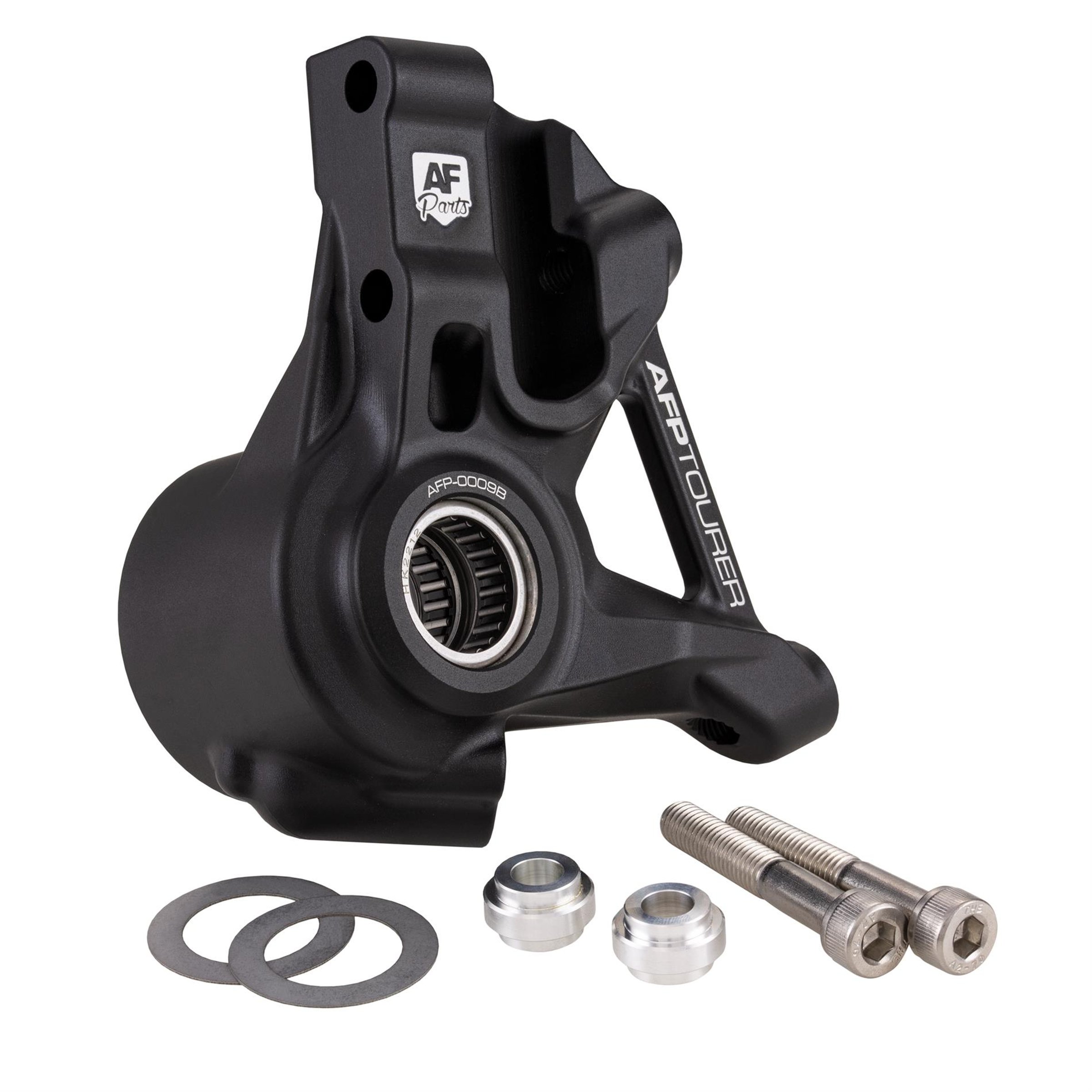 Image of Achsaufnahme AF Parts TOURER, für radial Bremszange für Vespa ET2/ET4/LX/LXV/S/Primavera/Sprint/PIAGGIO ZIP II/FR/SP 50-150ccm für Vespa ET2/ET4/LX/LXV/S/Primavera/Sprint/PIAGGIO ZIP II/FR/SP 50-150ccm