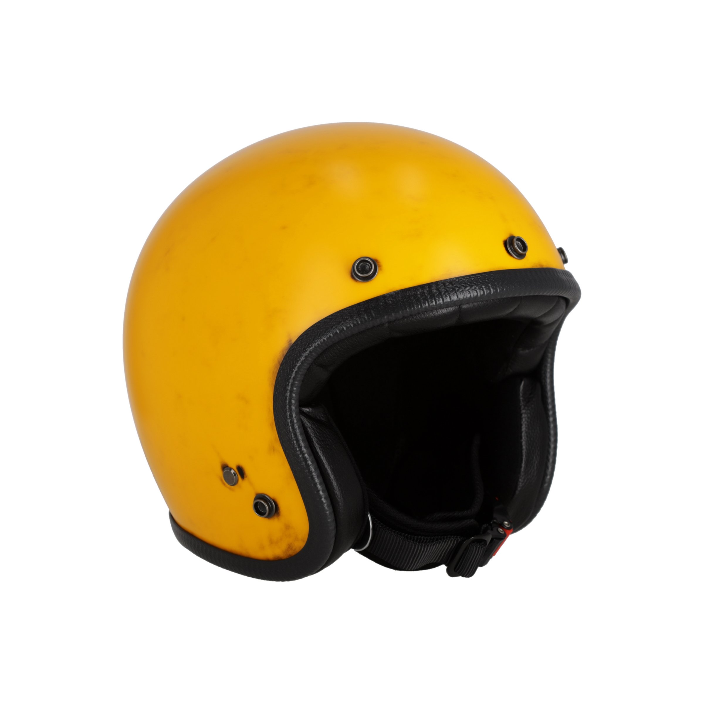 Image of Helm 70'S PASTELLO Dirty, gelb, Gr. M, 57-58 Jethelm Jethelm