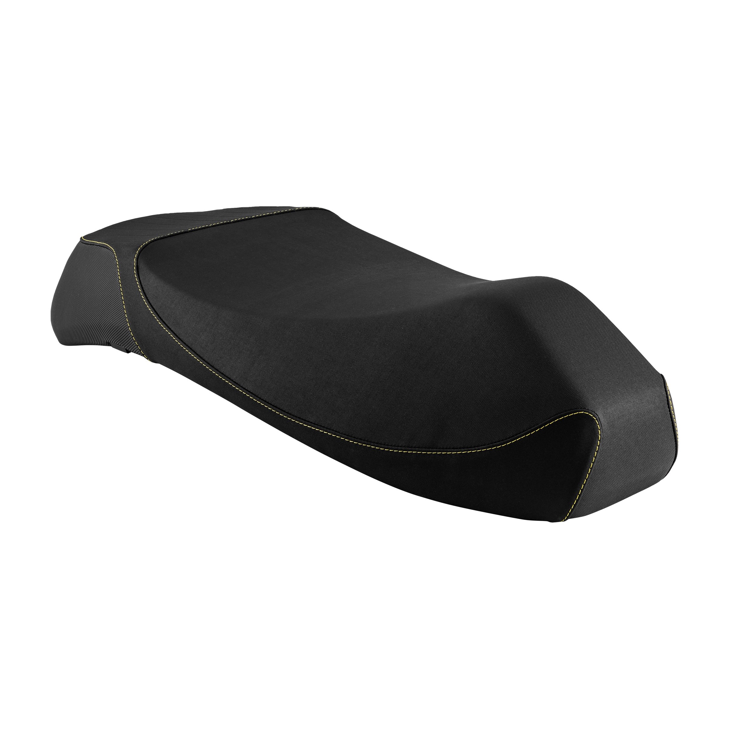 Image of Sportsitzbank NISA schwarz/gelb für Vespa GTS/GTS Super/GTV/GT 60/GT/GT L 125-310ccm 4T LC für Vespa GTS/GTS Super/GTV/GT 60/GT/GT L 125-310ccm 4T LC