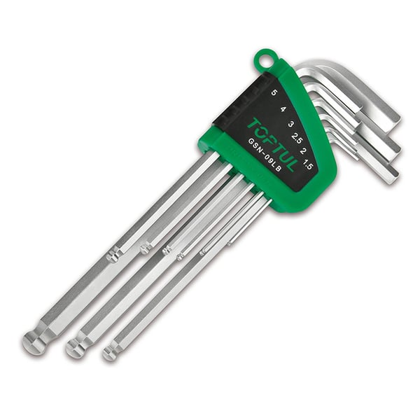 Image of Innensechskantschlüssel Satz TOPTUL Pro Series