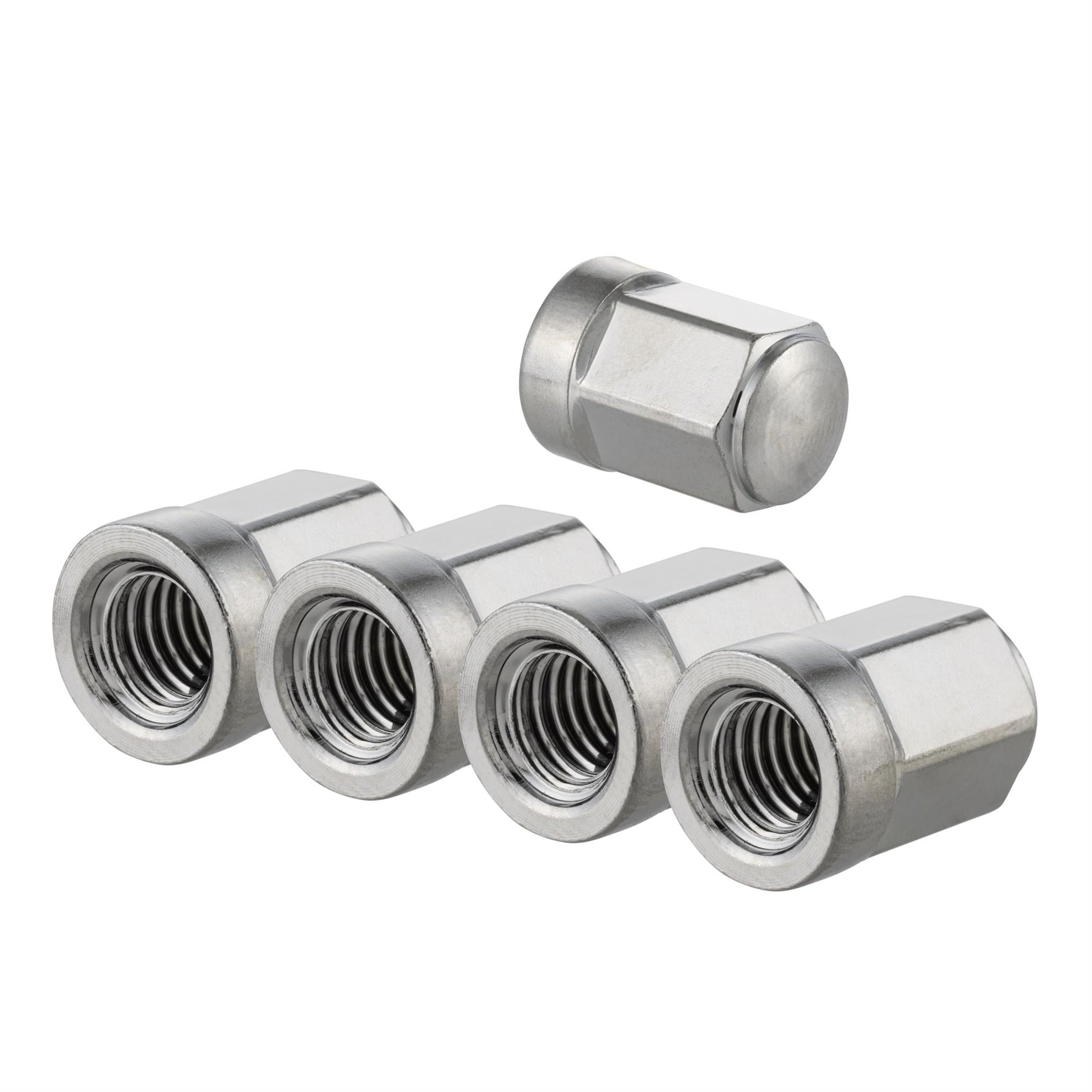 Image of Muttern Kit M8x1,25 mm Sechskant 1K, Felge SIP (schlauchlos), SIP für Vespa (5) für Vespa (5)