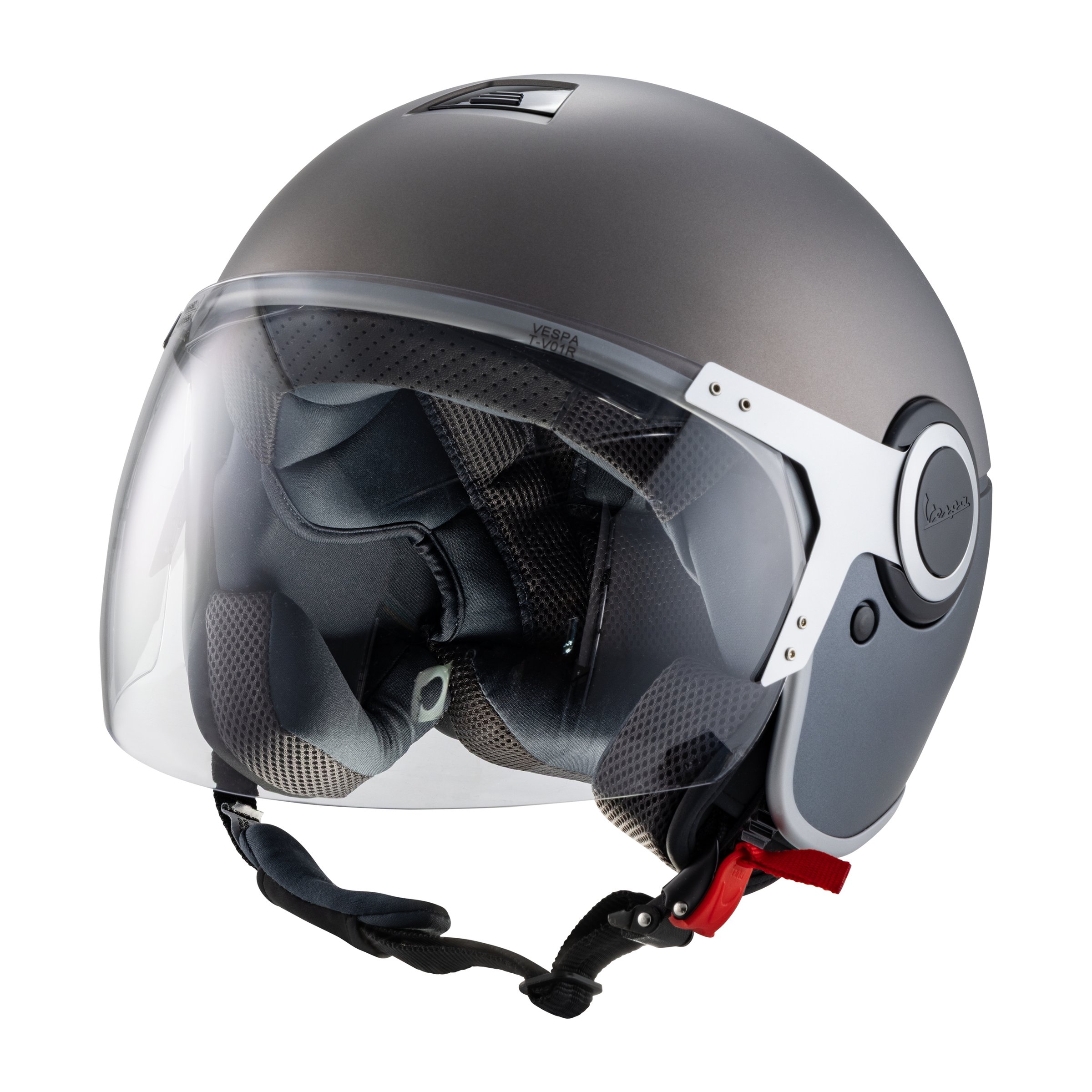 Image of Helm PIAGGIO Vespa Argentario, grau matt, HQ_grau / titanium / 707/C, Gr. L, 59-60cm