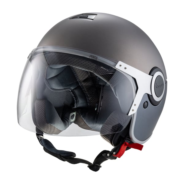 Image of Helm PIAGGIO Vespa Argentario, grau matt, HQ_grau / titanium / 707/C, Gr. XS, 54cm