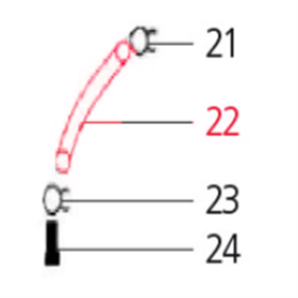 Image of Entlüftungsschlauch LML, SF514-0316 für LML Star 200 4T