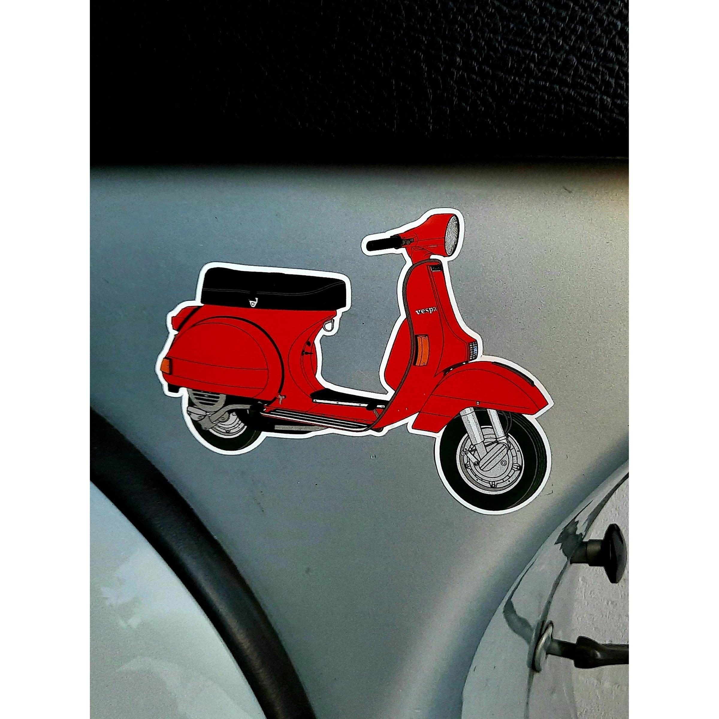 Image of Aufkleber mit Motiv Vespa PX Motorroller