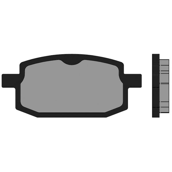Image of Bremsbeläge POLINI Original S17 174.0076 für BAOTIAN/ITALJET/MALAGUTI/MBK/PEUGEOT/YAMAHA