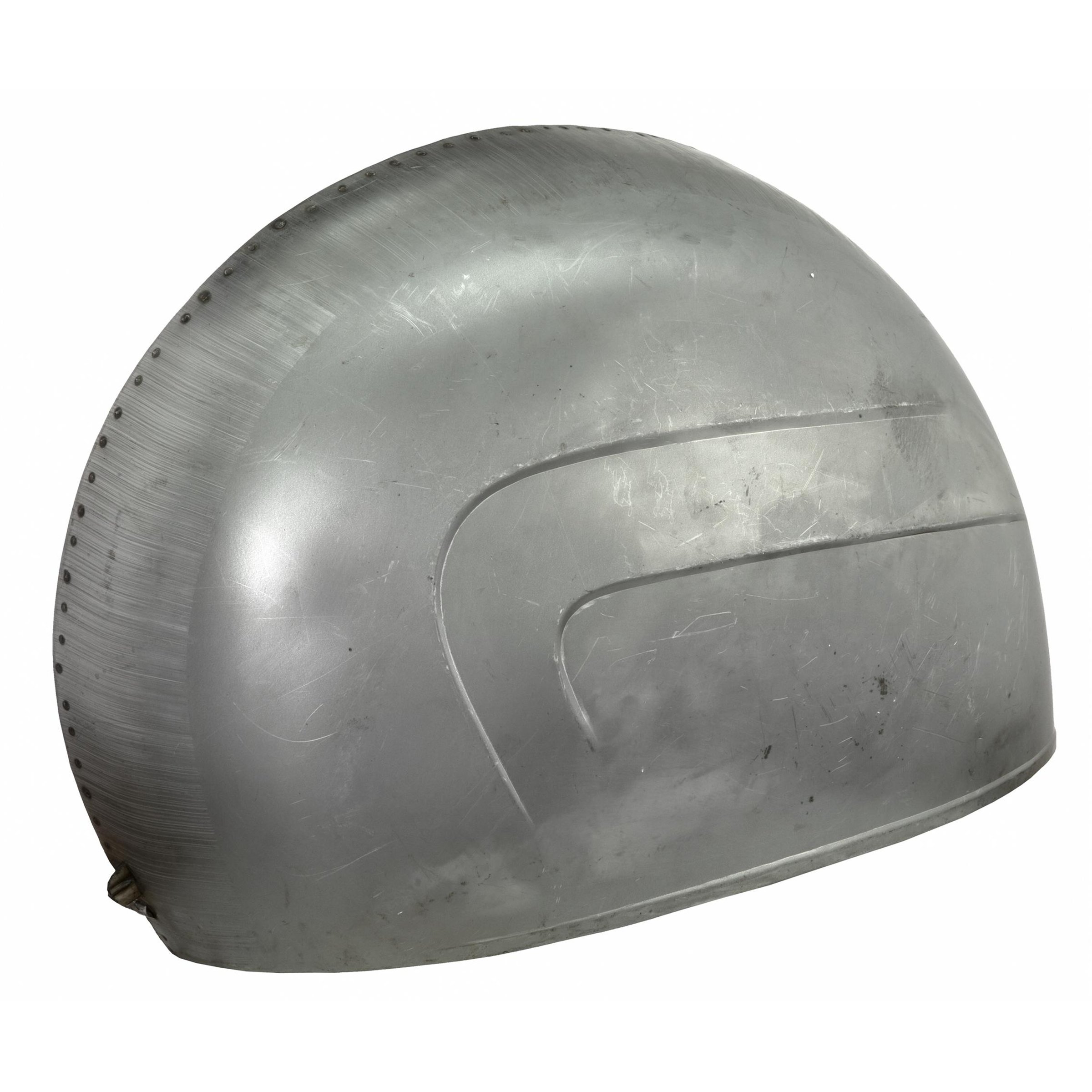 Image of Seitenhaube Ersatzradseite, links für Vespa 160 GS VSB1T 36001 -> für Vespa 160 GS VSB1T 36001 ->