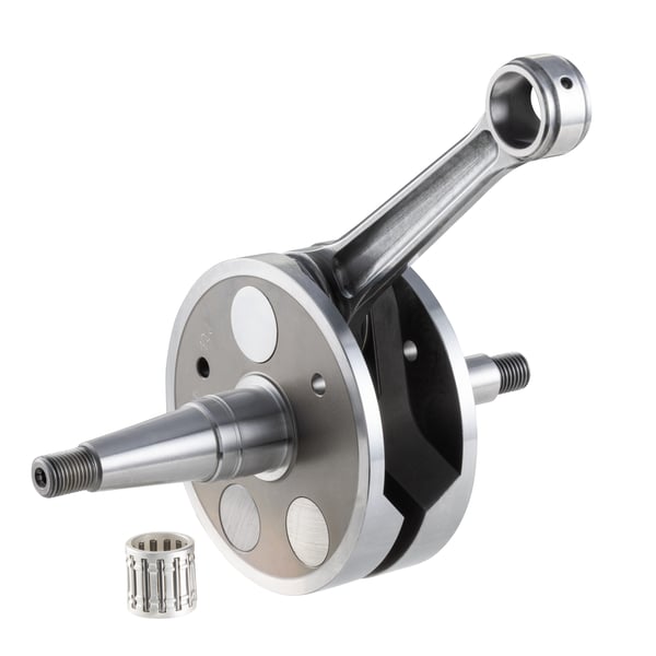 Image of Vollwangenwelle BENELLI für Rennzylinder Quattrini M-244/VMC244 für Vespa 200 Rally VSE1T 33997 ->/P200E/PX200 E/Lusso/MY/Cosa