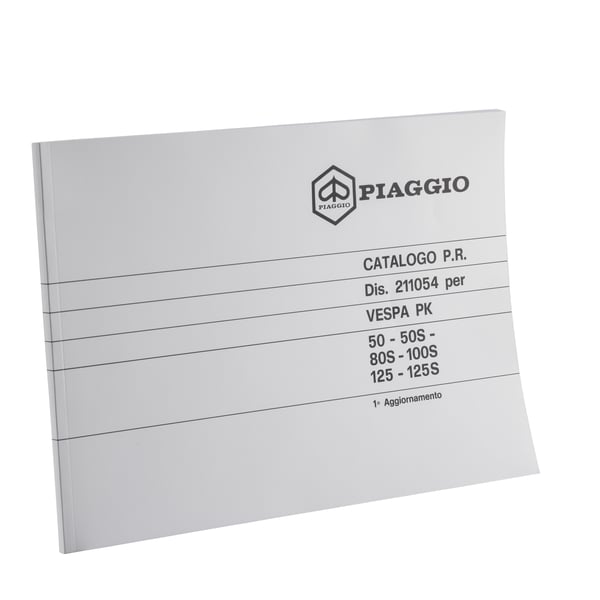 Image of Ersatzteilkatalog Vespa PK 50-50S-80S-100S-125-125S