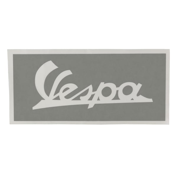 Image of Schablone Schriftzug "Vespa" Beinschild vorne für Vespa 125 U VU1T