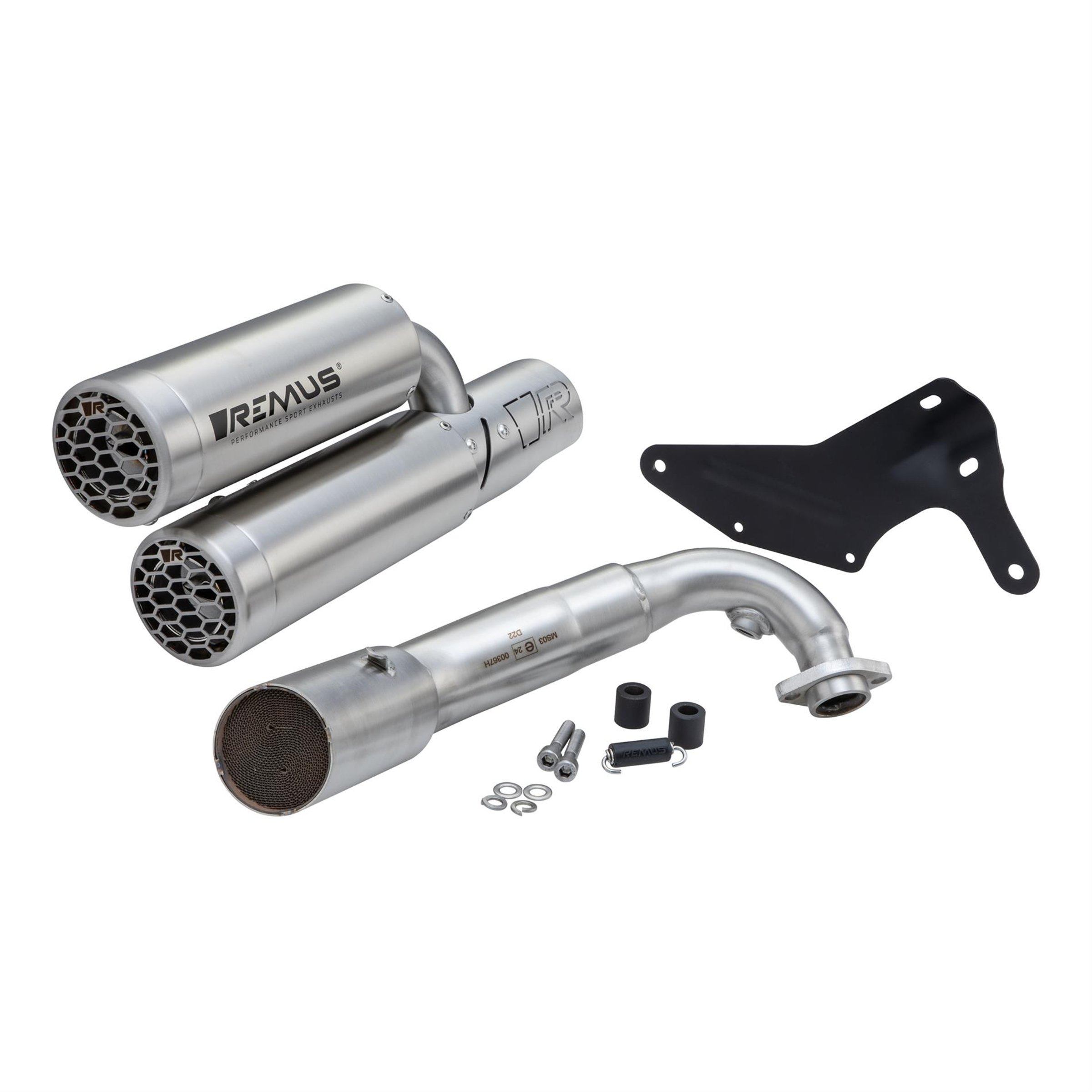 Image of Rennauspuff REMUS Double Mesh für Vespa GTS/GTS Super/GTV 300ccm (`20-) für Vespa GTS/GTS Super/GTV 300ccm (`20-)