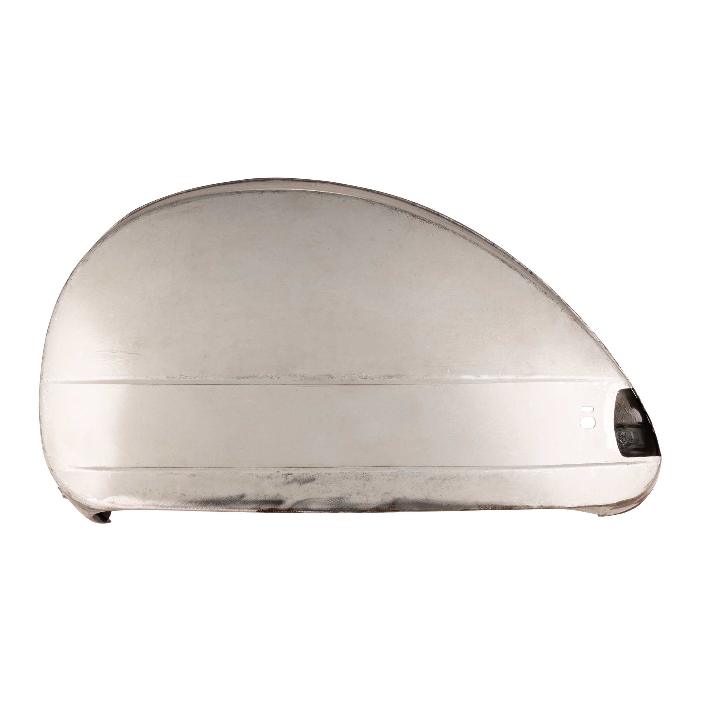Image of Seitenhaube Ersatzradseite, links für Vespa P80-150X/PX80-200E/Lusso 1°/P150S/P200E für Vespa P80-150X/PX80-200E/Lusso 1°/P150S/P200E