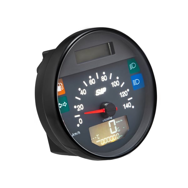 Image of Drehzahlmesser/Tacho SIP 2.1 "Lusso Style" für Vespa PX80-200 E Lusso