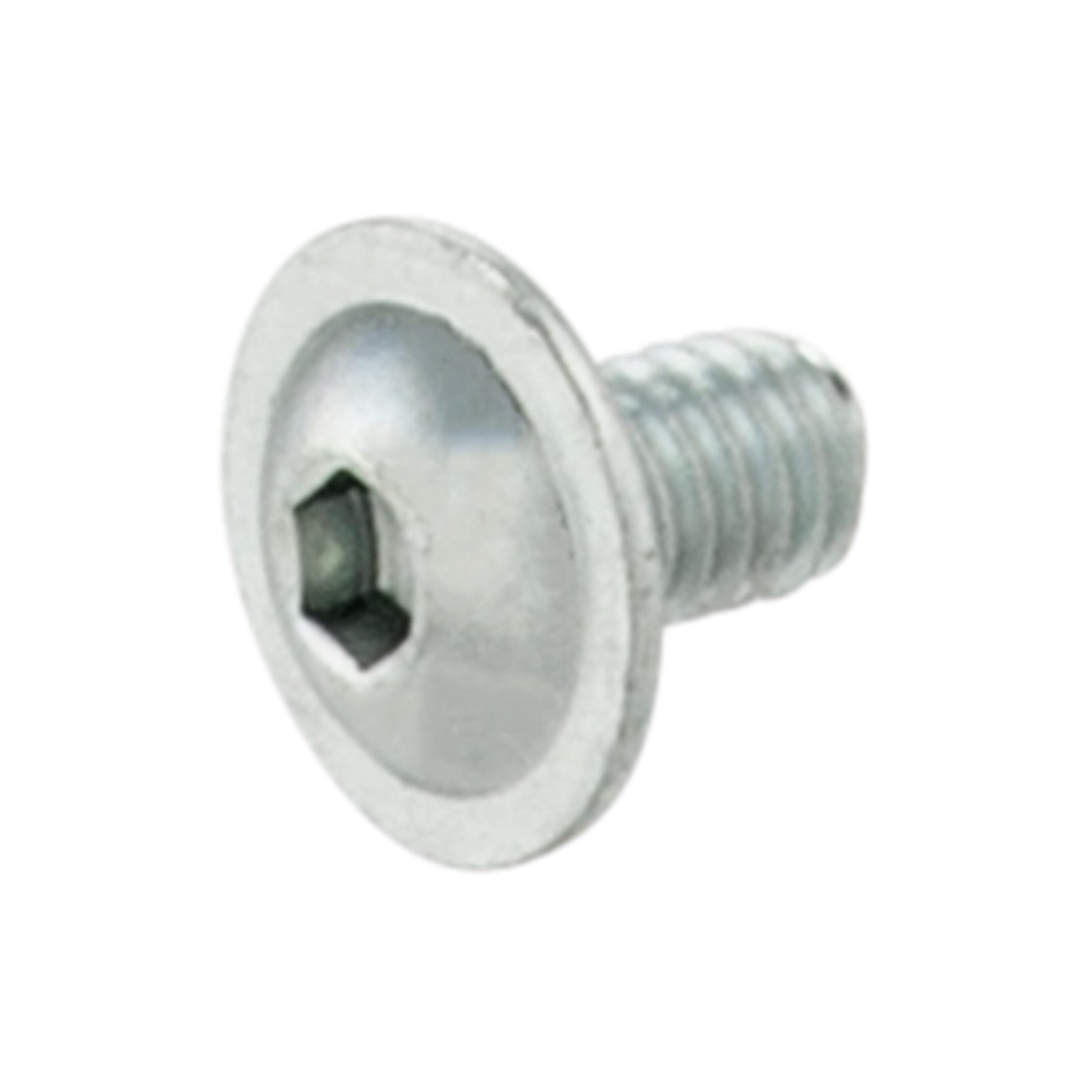 Image of Schraube M4x6 mm, Abgeflachter Halbrundkopf mit Bund