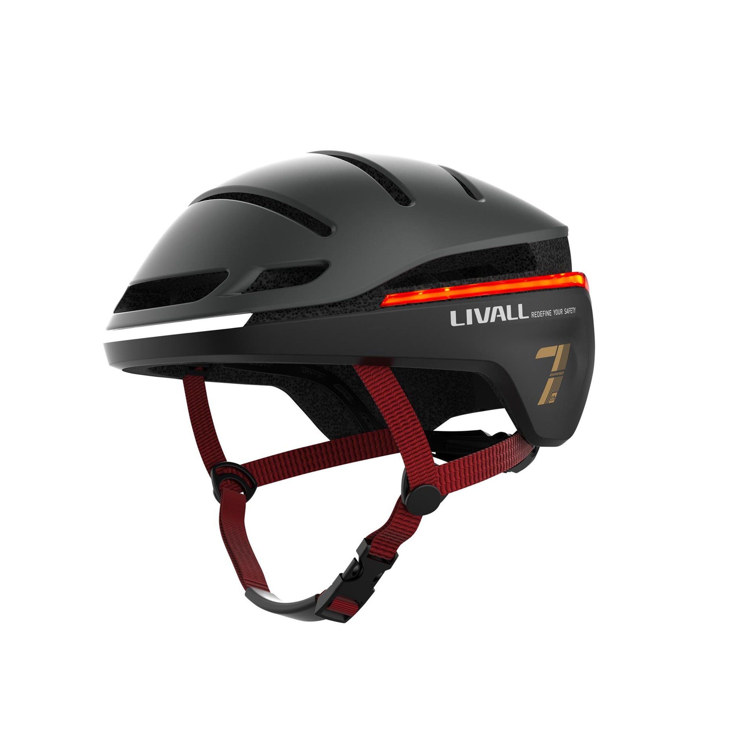 Image of Fahrradhelm LIVALL EVO21, schwarz, Gr. L, 58-62cm Fahrradhelm Fahrradhelm