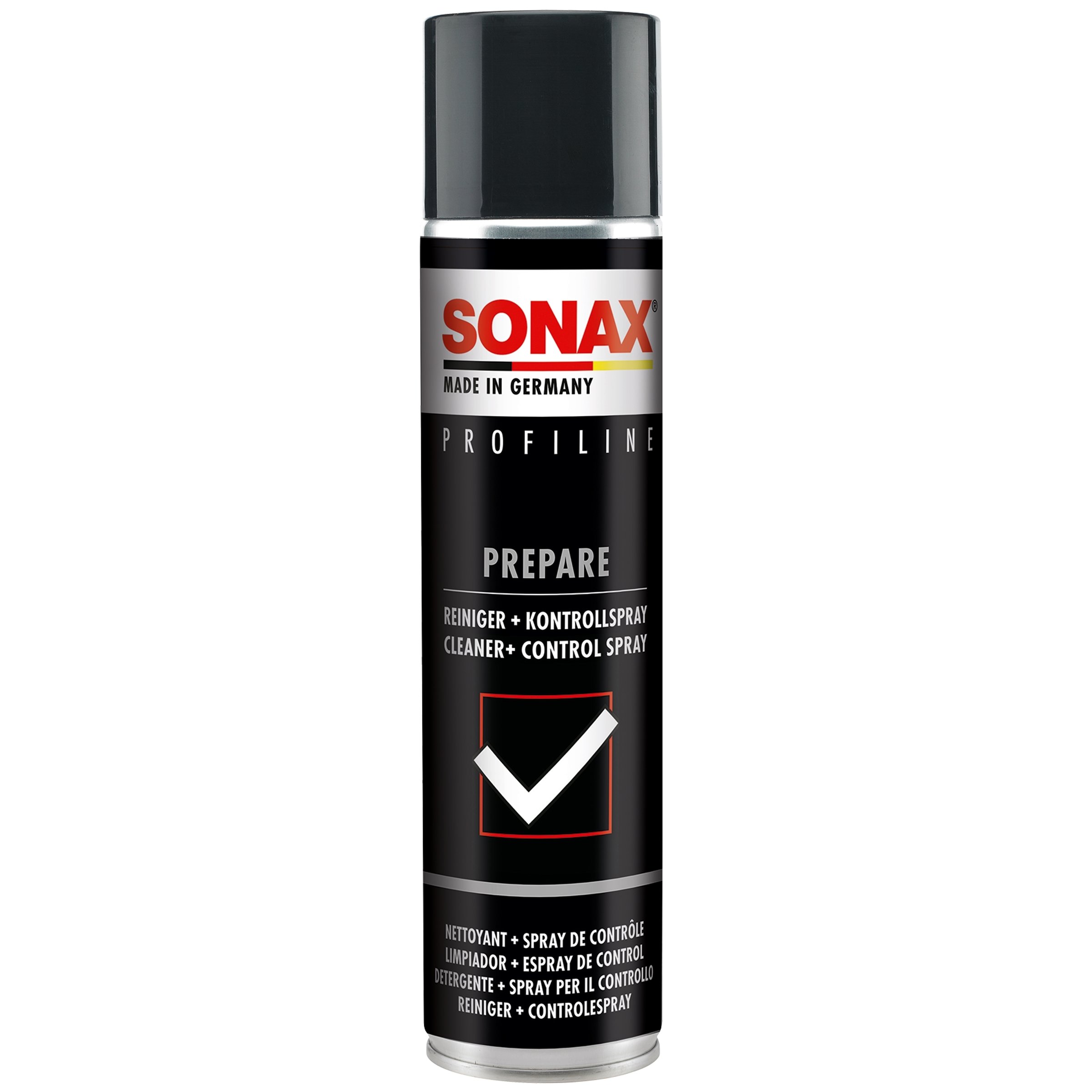 Image of Reiniger SONAX PROFILINE PREPARE Kontrollspray, Entfetter, Polierhilfe