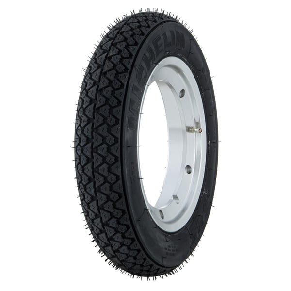 Image of Komplettrad MICHELIN S83 3.00-10 42J TL/TT für Vespa 50/N(D)/L (D)/R (D)/SR (D)/Special/SS/90/R/100/125/PV/ET3/PK50-125/S/XL/XL2
