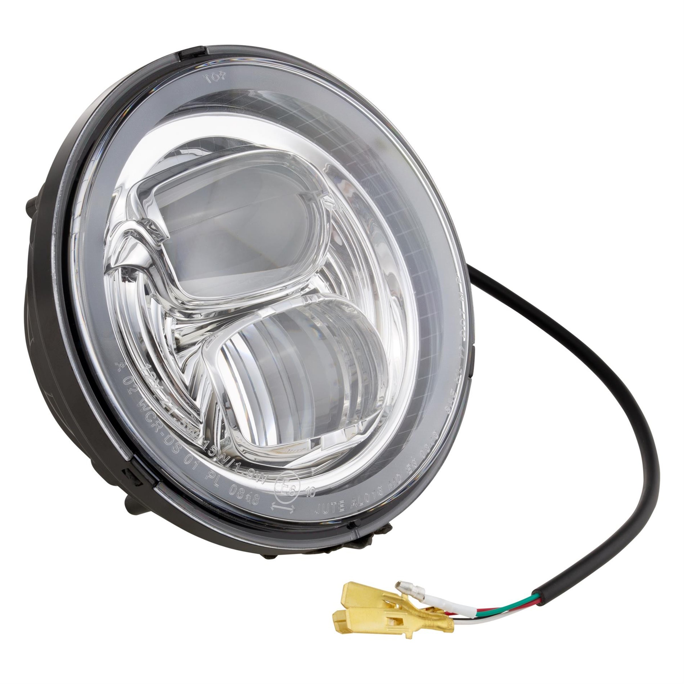 Image of Scheinwerfer LED rund Ø 145 mm für Vespa 125 GTR/TS/150 SprintV/180-200 Rally für Vespa 125 GTR/TS/150 SprintV/180-200 Rally