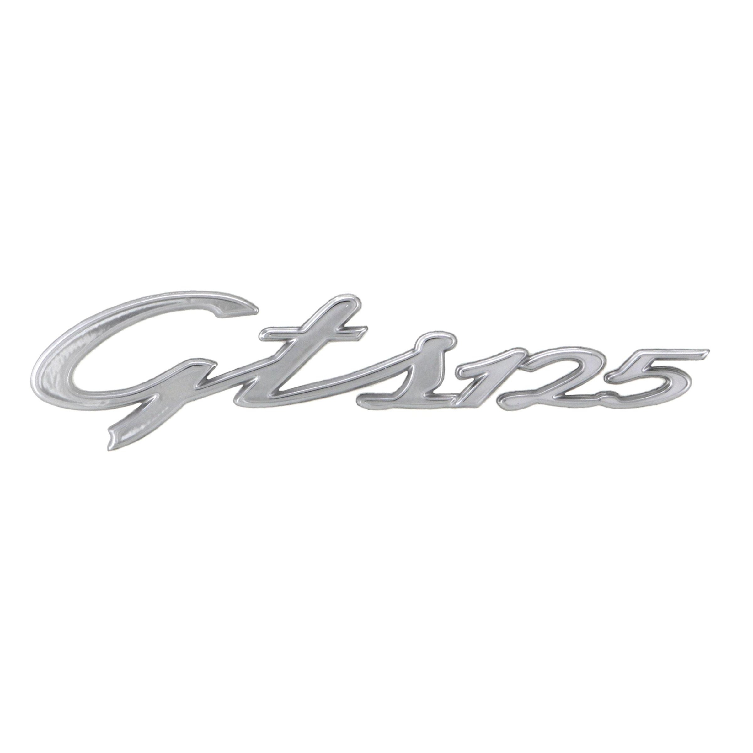 Image of Schriftzug "GTS 125" Seitenhaube rechts 654042 - 656233 für Vespa GTS 125ccm für Vespa GTS 125ccm