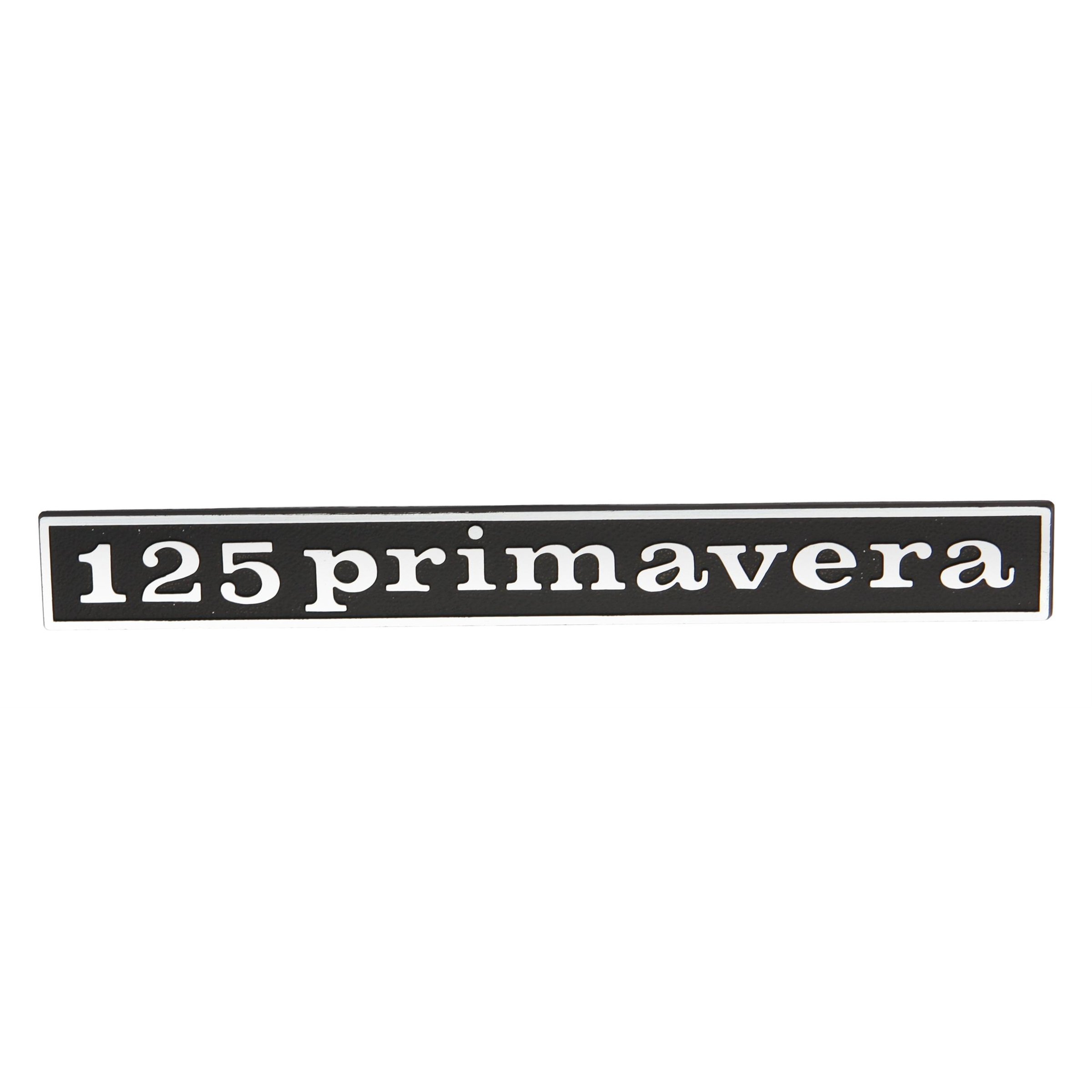 Image of Schriftzug "125 primavera" Heck hinten 145340 für Vespa 125 Primavera VMA2T 073489 -> /Primavera ET3 VMB1T für Vespa 125 Primavera VMA2T 073489 -> /Primavera ET3 VMB1T