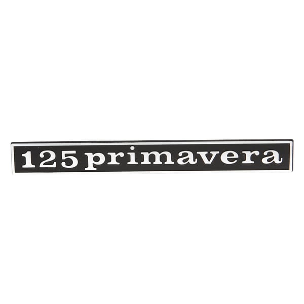 Image of Schriftzug "125 primavera" Heck hinten 145340 für Vespa 125 Primavera VMA2T 073489 -> /Primavera ET3 VMB1T