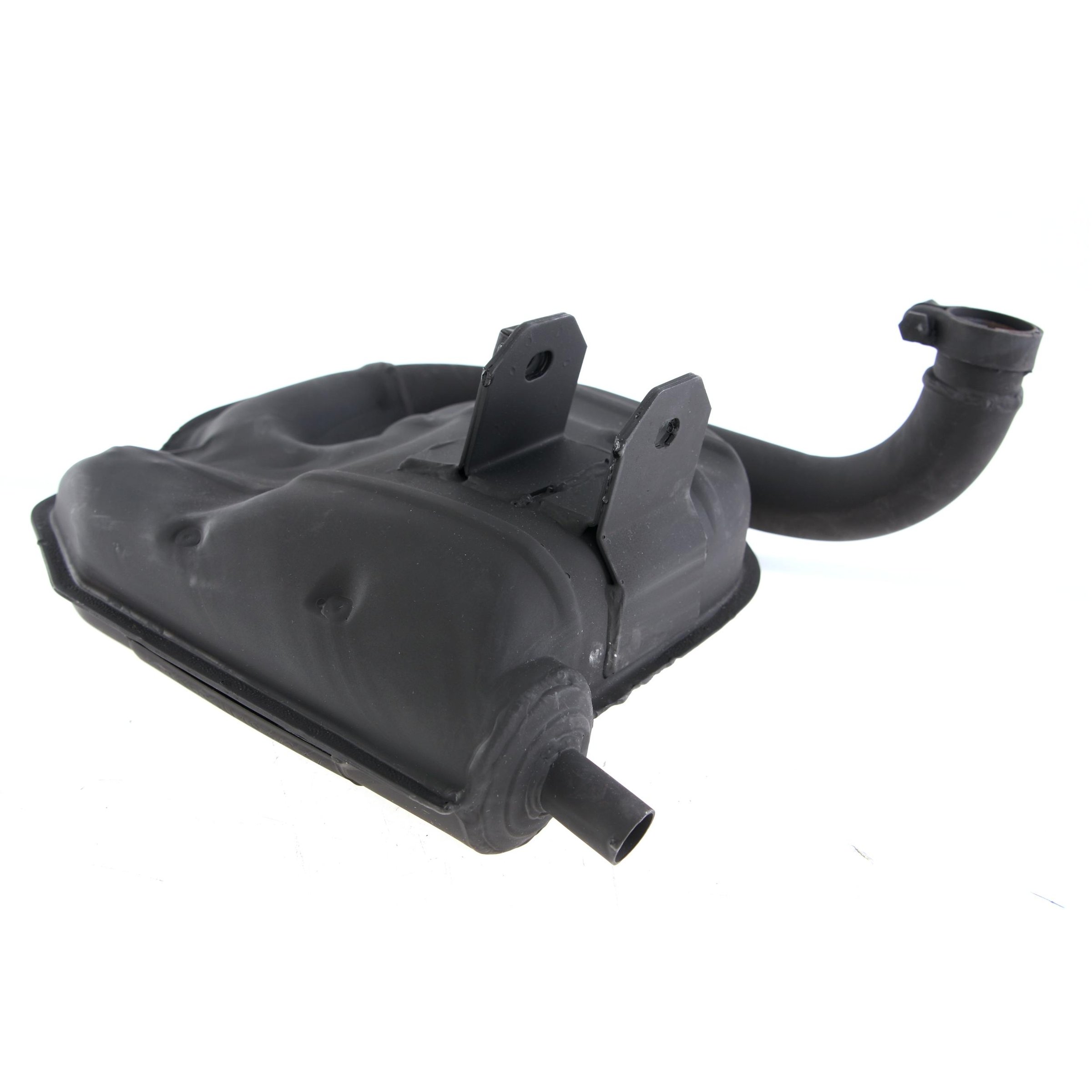 Image of Rennauspuff SITO Plus 254, Material: Stahl schwarz für Vespa 125 VNA-TS/150 VBA-Sprint/PX80-150/PE/Lusso für Vespa 125 VNA-TS/150 VBA-Sprint/PX80-150/PE/Lusso