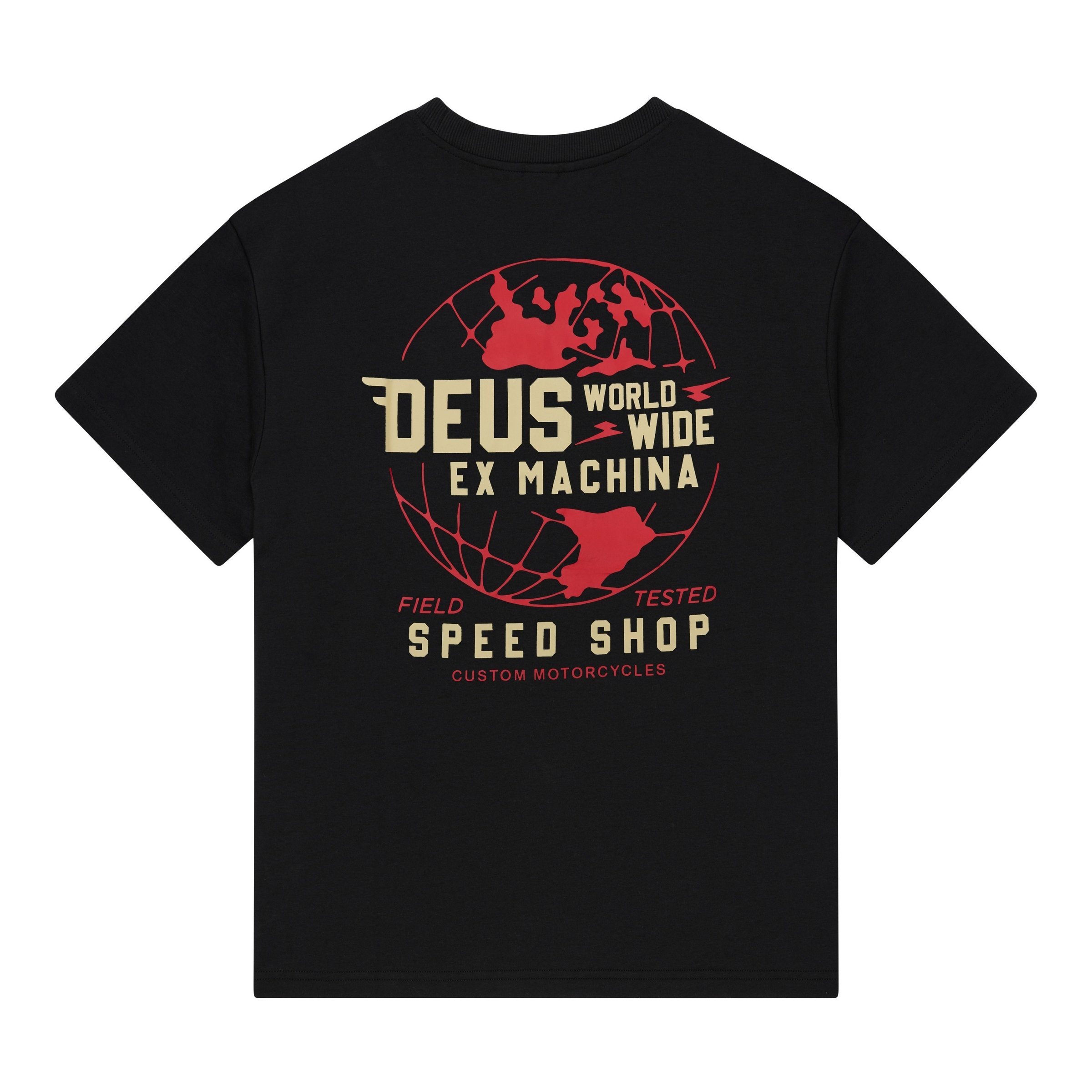Image of T-Shirt DEUS Global Spark Tee Größe: XL für Männer für Männer