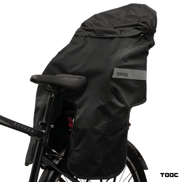 Image of Wind- und Wetter Schutz Opossum Story TUCANO URBANO für Kinderfahrradsitz hinten