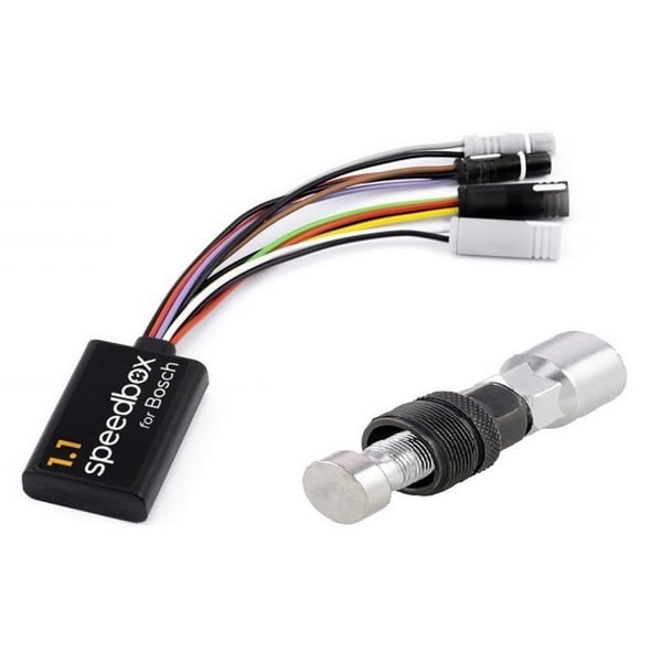 Image of Tuningmodul Set E-Bike SPEEDBOX 1.1 `22 (Gen4 Smart System) mit Kurbelabzieher für E-Bikes/Pedelecs mit Motor BOSCH Performance Line CX, Gen4 Smart System (BES3)