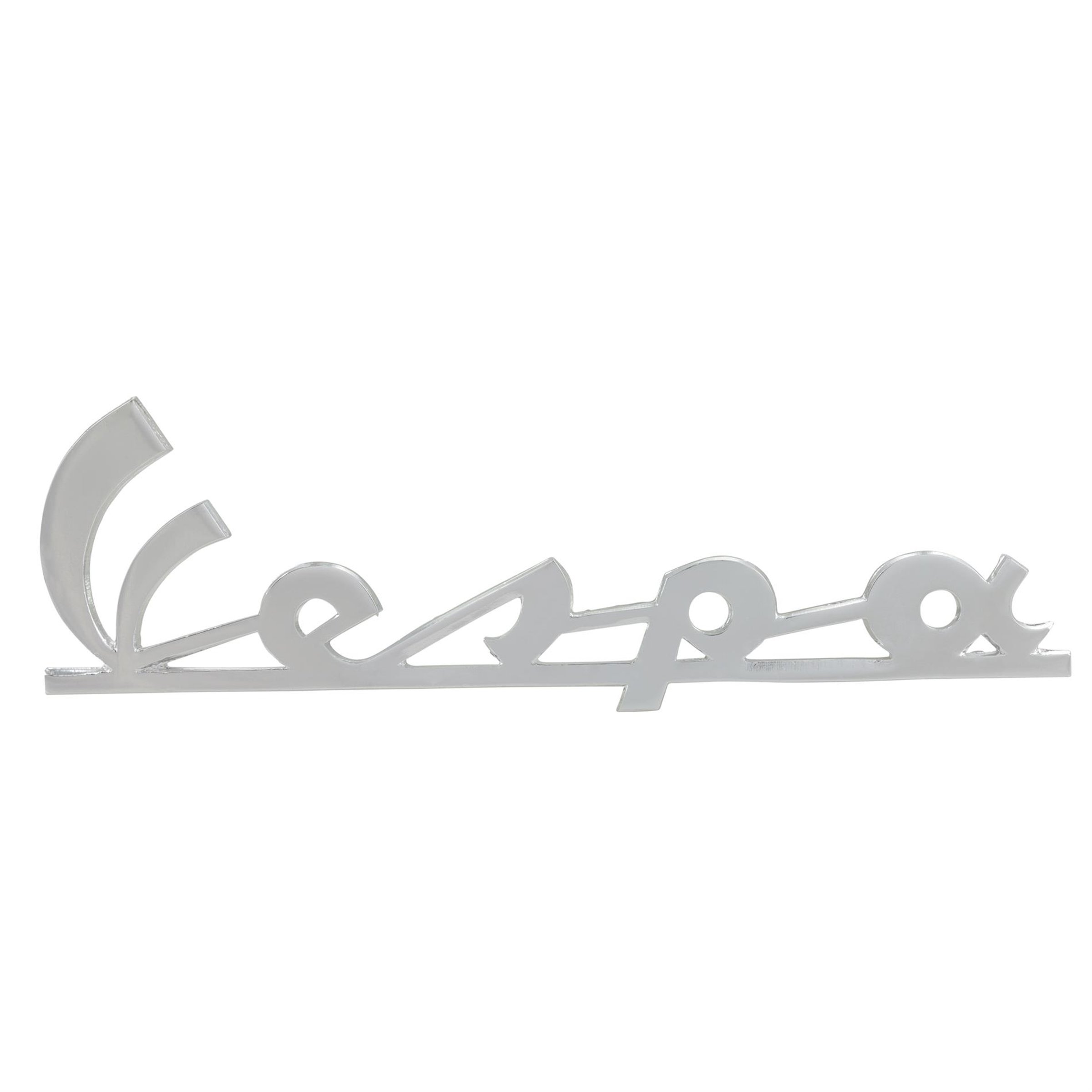 Image of Schriftzug PASCOLI "Vespa" Beinschild vorne für Vespa 50 Revival/200 Rally VSE1T -> 10823 für Vespa 50 Revival/200 Rally VSE1T -> 10823