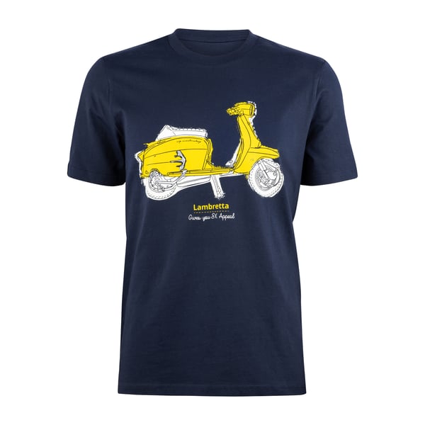 Image of T-Shirt SIP LAMBRETTA –gives you SX appeal Größe: L für Männer