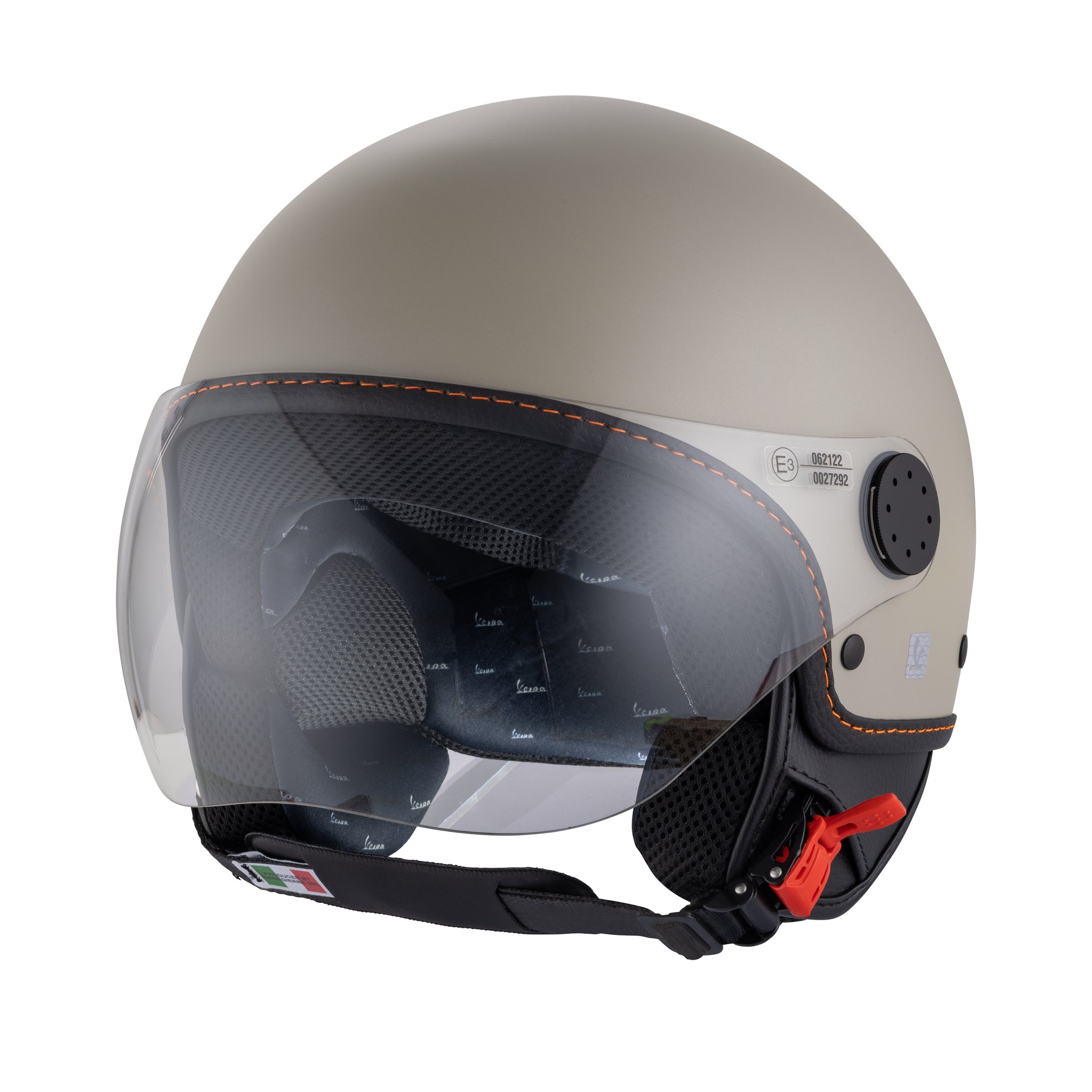 Image of Helm PIAGGIO Vespa Demi Jet Langhe, beige,Q03, Gr. L1, 59cm Jethelm Jethelm