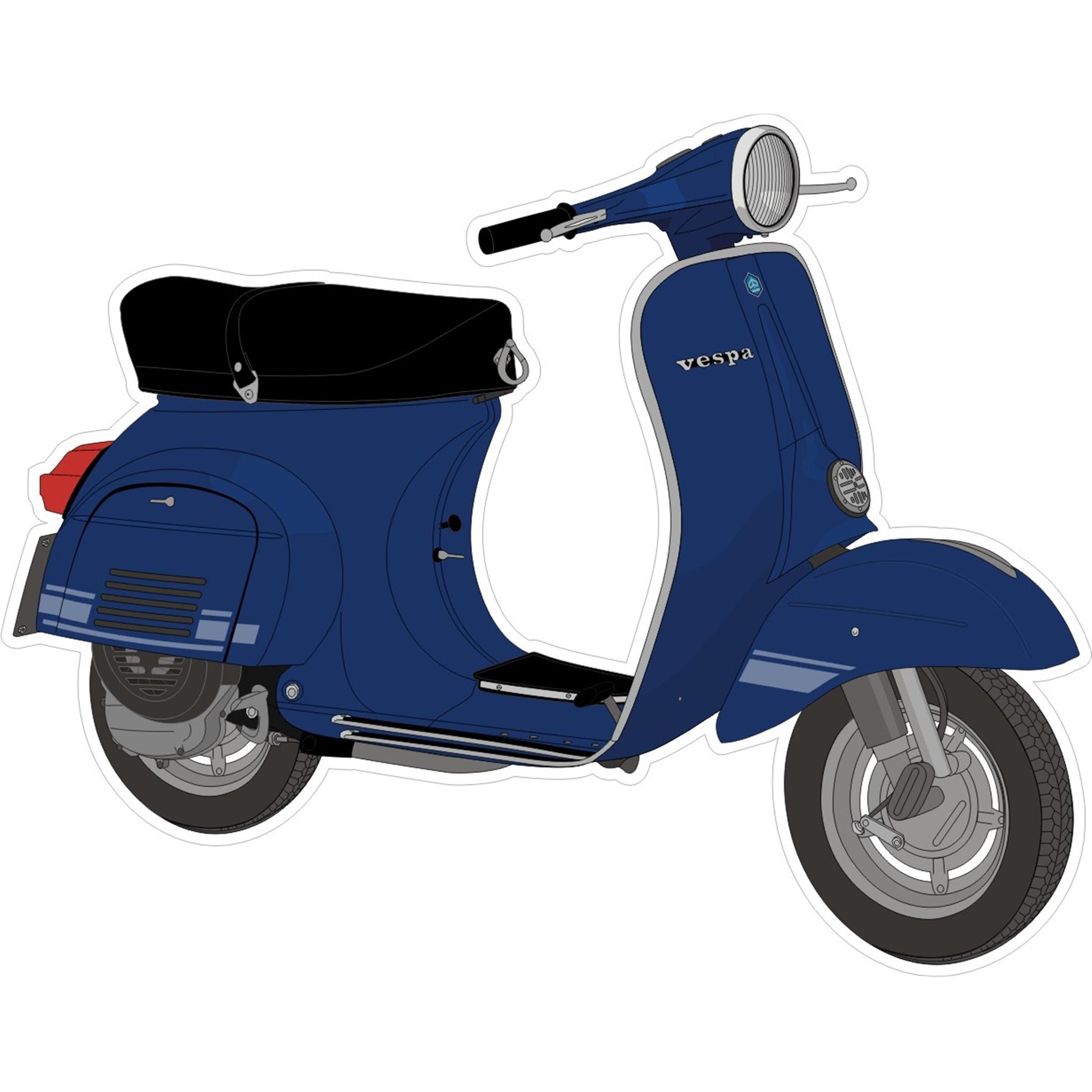Image of Aufkleber mit Motiv Vespa ET3/Primavera Motorroller