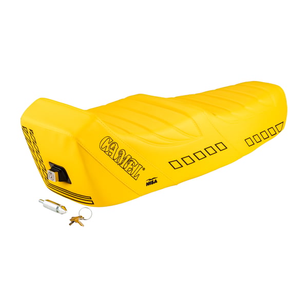 Image of Sitzbank NISA "Camel" gelb für Vespa 50-125/PV/ET3