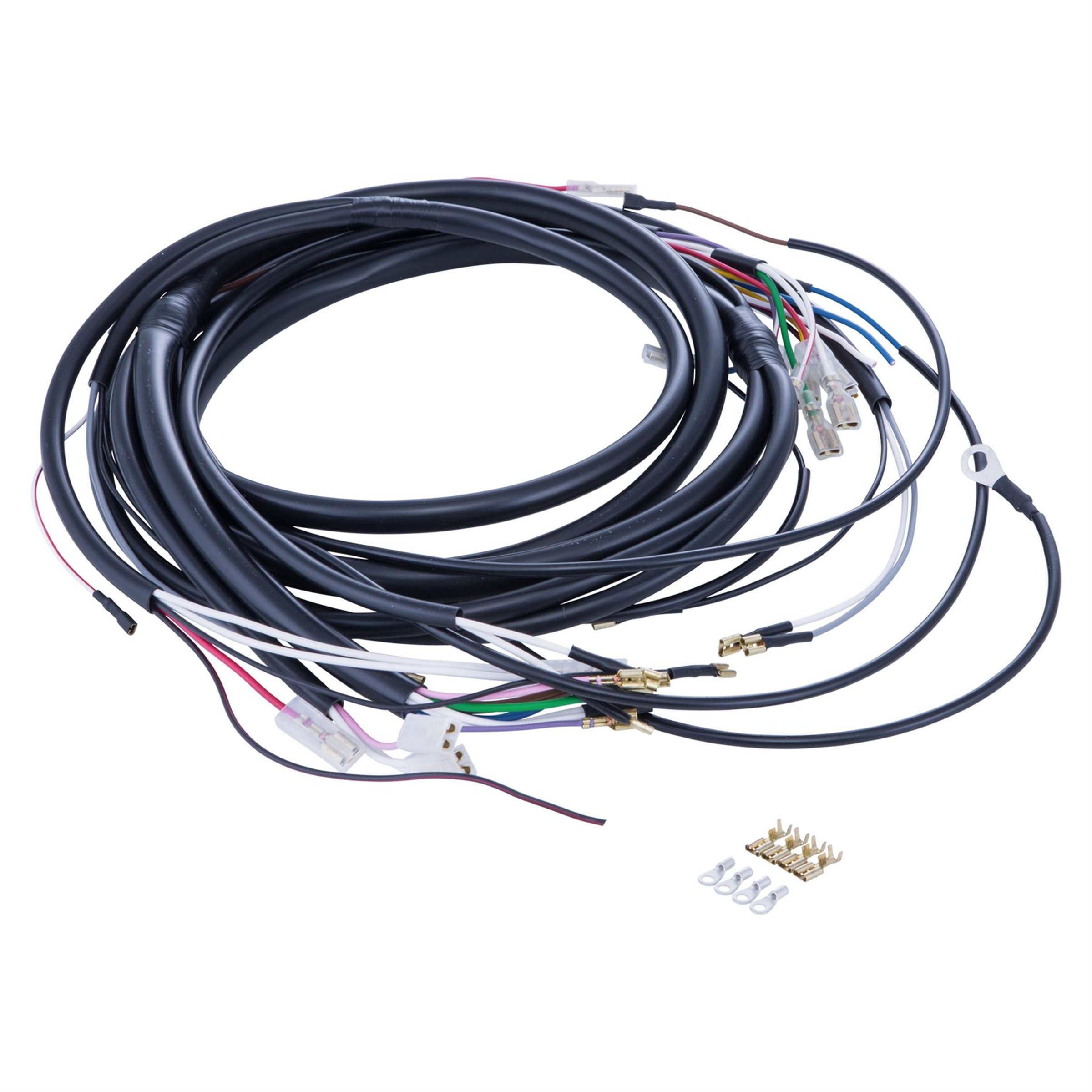 Image of Kabelbaum SIP PREMIUM für Umrüstung auf PARMAKIT/MALOSSI/POLINI/PINASCO Zündung für Vespa P80-150X/PX80-200E/Lusso 1°/P200E für Vespa P80-150X/PX80-200E/Lusso 1°/P200E