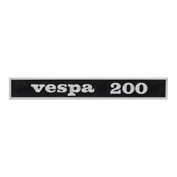 Image of Schriftzug VESPTEC Vespa 200 Heck hinten für Vespa 50 R, V5A1T 828604 ->