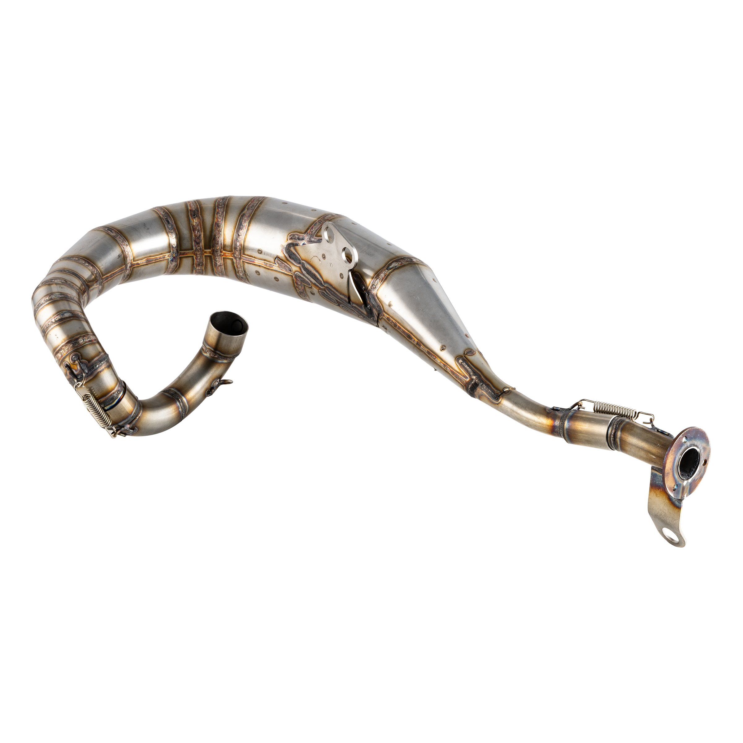 Image of Rennauspuff SIP Performance KRP3 "Fast Road", Material: Edelstahl unlackiert für Lambretta 125 LI/LIS/DL/GP/150 LI/LIS/SX/DL/GP/175 TV 2°-3°/200 TV/SX/DL/GP für Lambretta 125 LI/LIS/DL/GP/150 LI/LIS/SX/DL/GP/175 TV 2°-3°/200 TV/SX/DL/GP