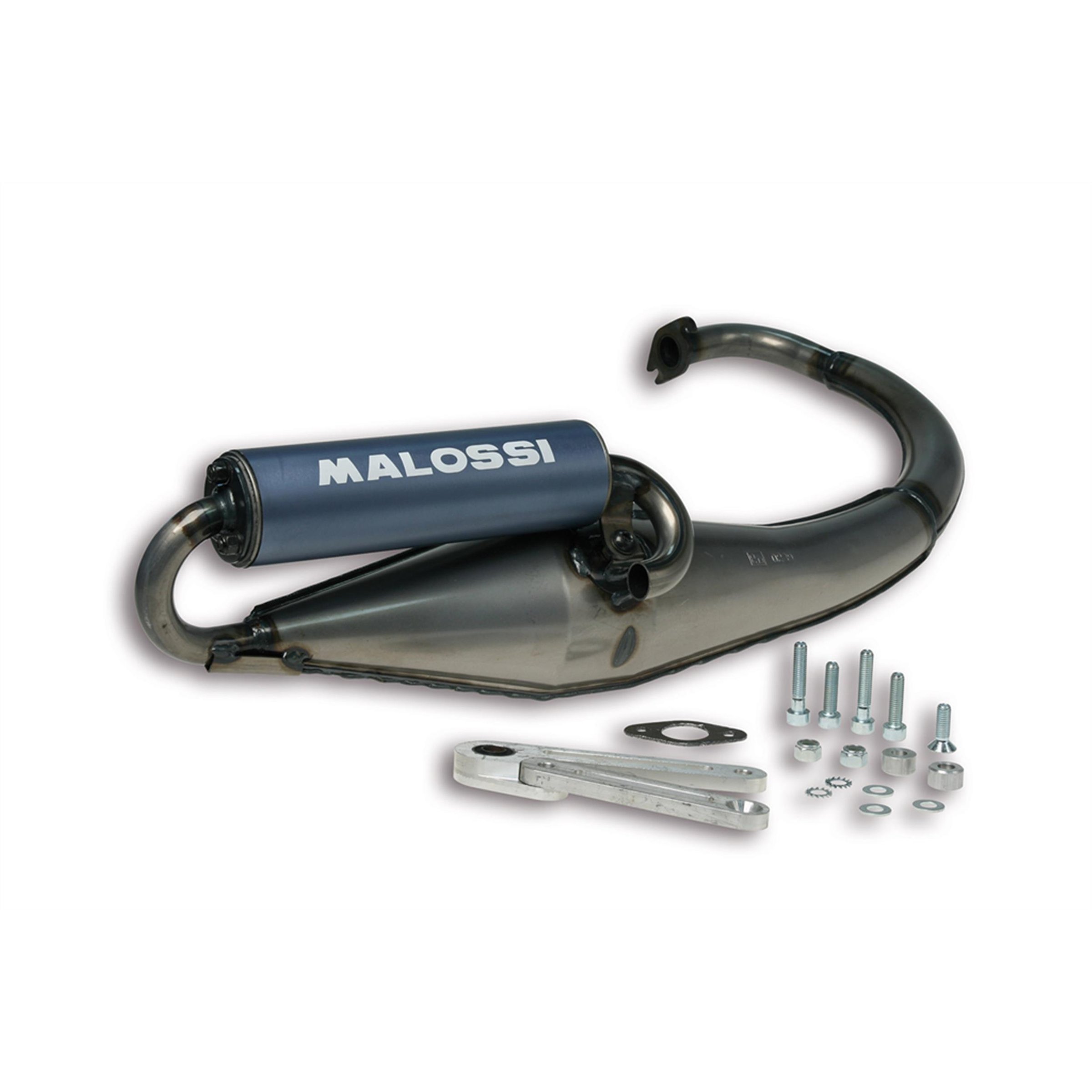 Image of Rennauspuff MALOSSI Flip 3216693 für MBK Booster R/NG/YAMAHA Bw's/NG 50ccm 2T LC für MBK Booster R/NG/YAMAHA Bw's/NG 50ccm 2T LC