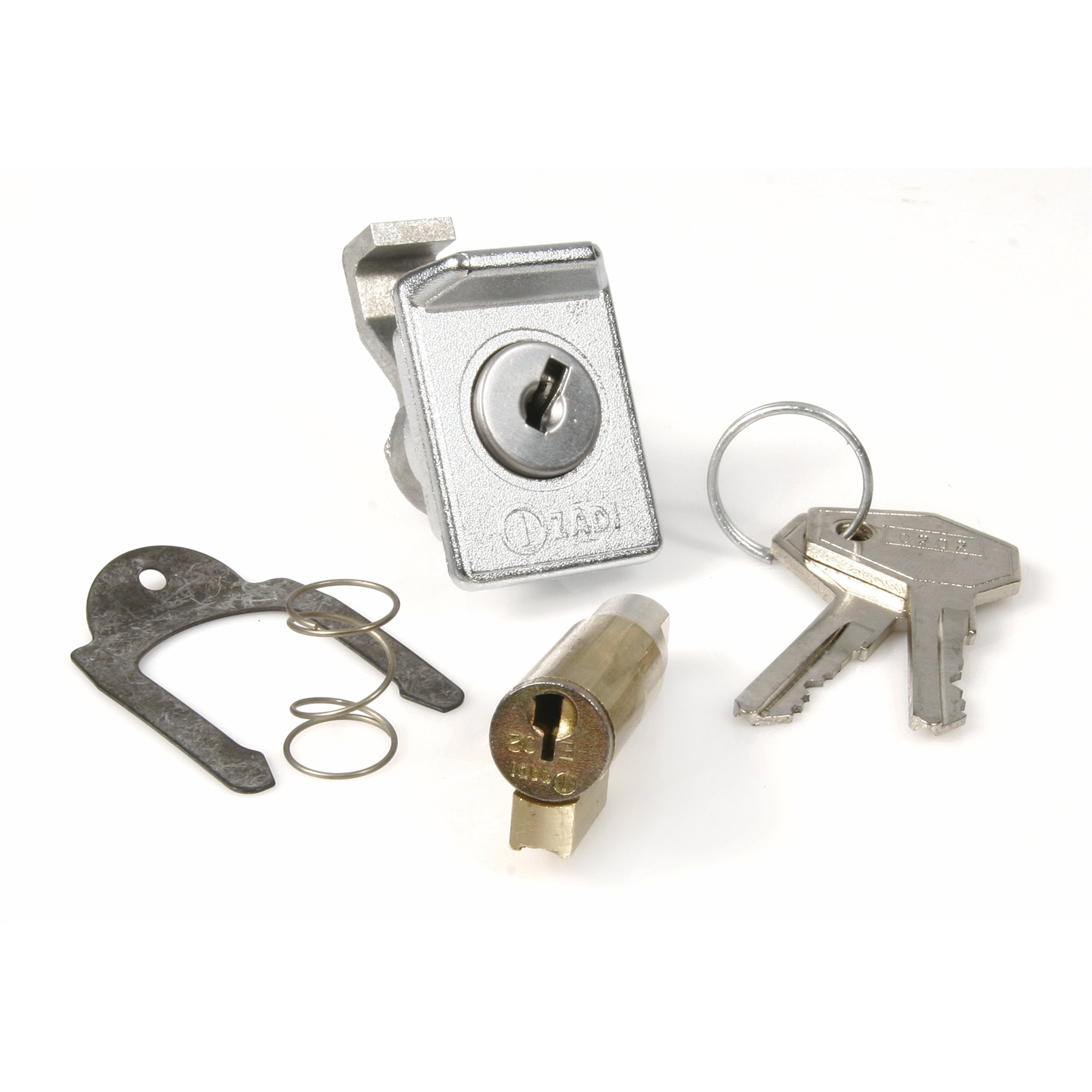 Image of Schloss Set Lenkschloss/Gepäckfach ZADI für Vespa 50N 236001->/L ->580001/S 34201 ->/Special/Elestart/SR/90 31301 ->/R/125 PV 028960->/ET3 ->44965/125 GT/Sprint 62685 ->/TS/GTR/Super/150 Sprint 077175->/V./Rally für Vespa 50N 236001->/L ->580001/S 34201 -