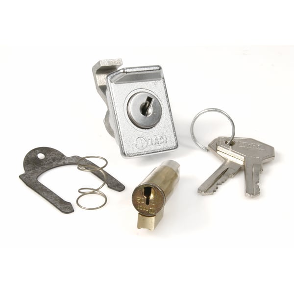 Image of Schloss Set Lenkschloss/Gepäckfach ZADI für Vespa 50 R/125 ET3 44966->/ P80-150X/PX80-200-E/Lusso 1°/P150S/P200E