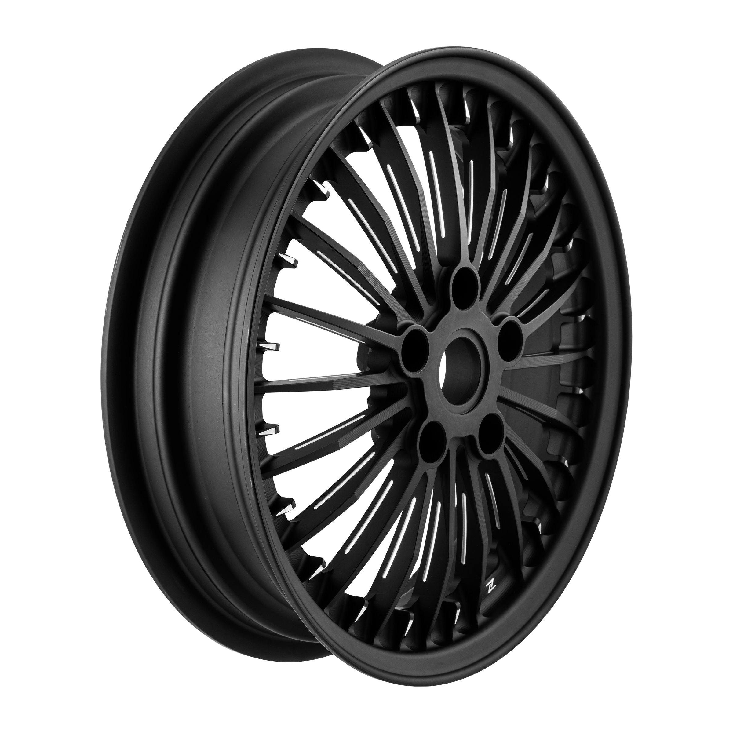 Image of Felge ZELIONI Comb 4 3.0x12 ET20 5x86 für Vespa GTS/GTS Super/GTV/GT 60/GT/GT L/946 125-310ccm vorne oder hinten für Vespa GTS/GTS Super/GTV/GT 60/GT/GT L/946 125-310ccm vorne oder hinten